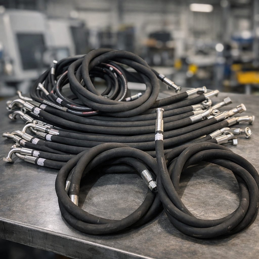 Hydraulic hose Replacement